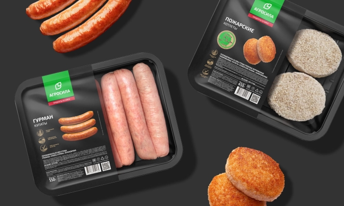 Разработка дизайна упаковки мясных продуктов